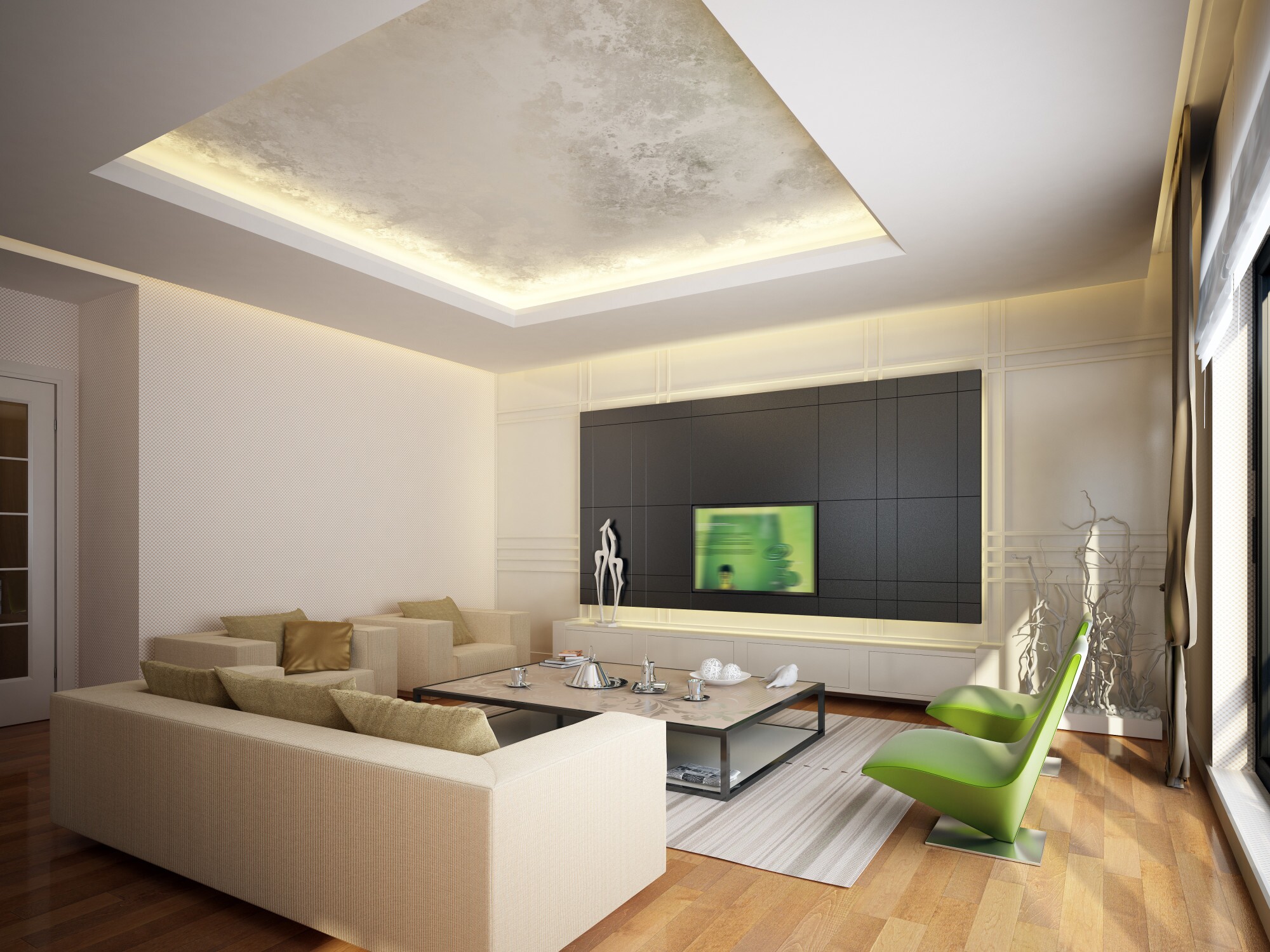 clean ceiling